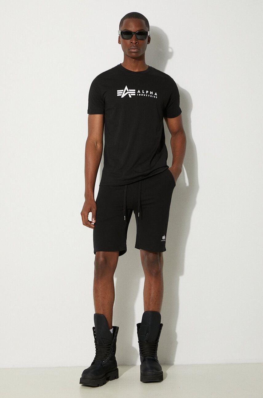 Shorts Alpha Industries Basic Shorts Svart | 116363FP.530, 1