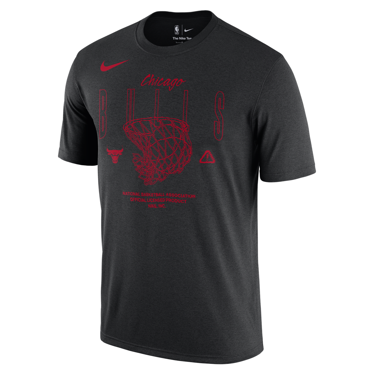 T-shirt Nike NBA Chicago Bulls Courtside Max90 Svart | FJ0363-010, 0
