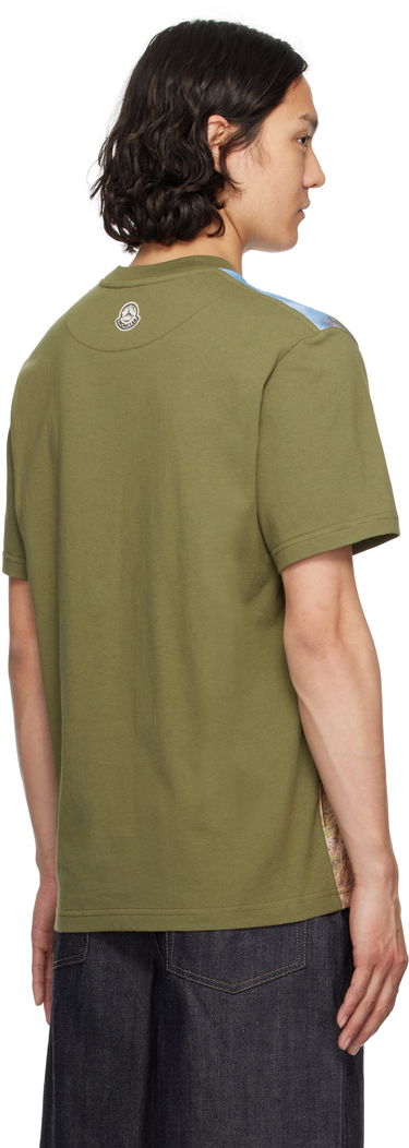 T-shirt Moncler Moncler Genius Mercedes-Benz by NIGO Graphic Print Short Sleeve T-Shirt Grön | K14018C0000389AB9, 2