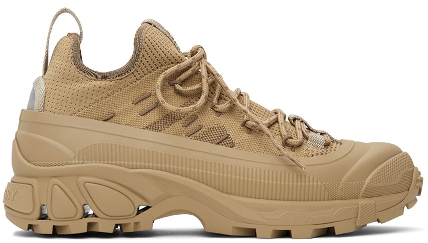 Sneakers och skor Burberry Knit Arthur Sneakers 'Khaki' Beige | 8042581, 0