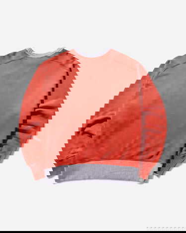 Sweater Champion 50s Saddle Crewneck Sweatshirt Orange | 221095 OS062, 2