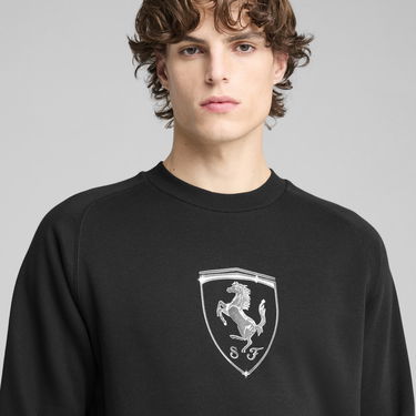 Sweatshirt Puma Scuderia Ferrari HP Race Big Shield Sweatshirt Svart | 630193_01, 1