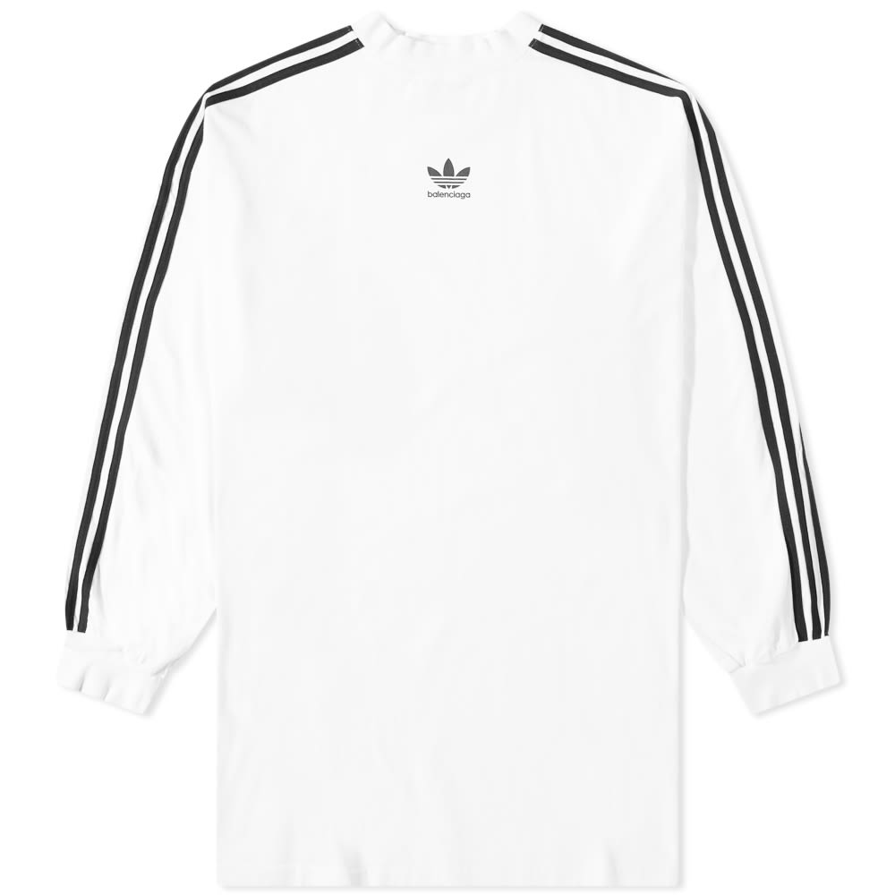 T-shirt Balenciaga adidas x Oversized Tee White/Black Vit | 728789-TNVA6-1156, 0
