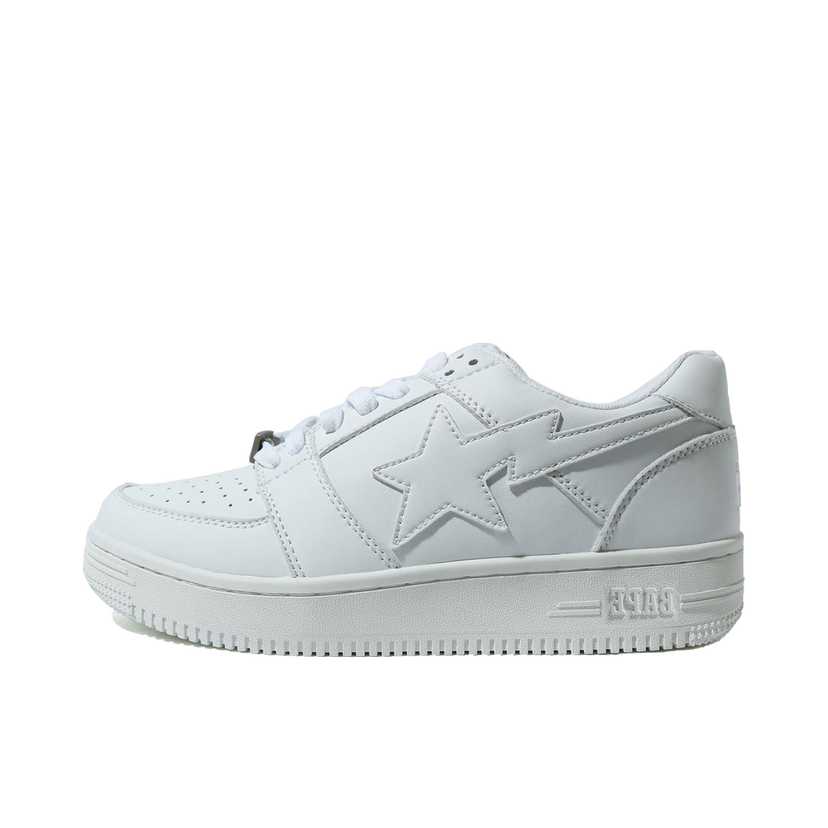 Sneakers och skor BAPE Bape Sta Low "Triple White" Vit | 1H30-191-010_WHT