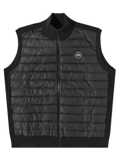 Väst Canada Goose Black Disc Hybridge Knit Svart | 6829MB-61