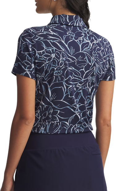 Polotröja Under Armour Playoff 3.0 Floral Printed Polo Mörkblå | 1387148-411, 2