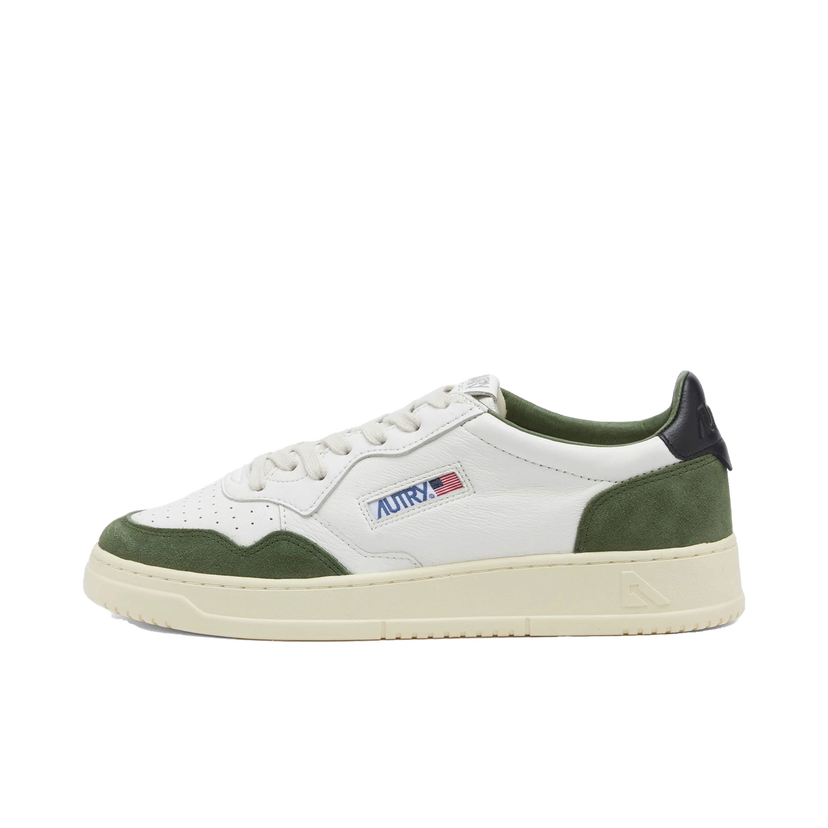 Sneakers och skor Autry Medalist Suede Leather Mix Vit | AULMGS22