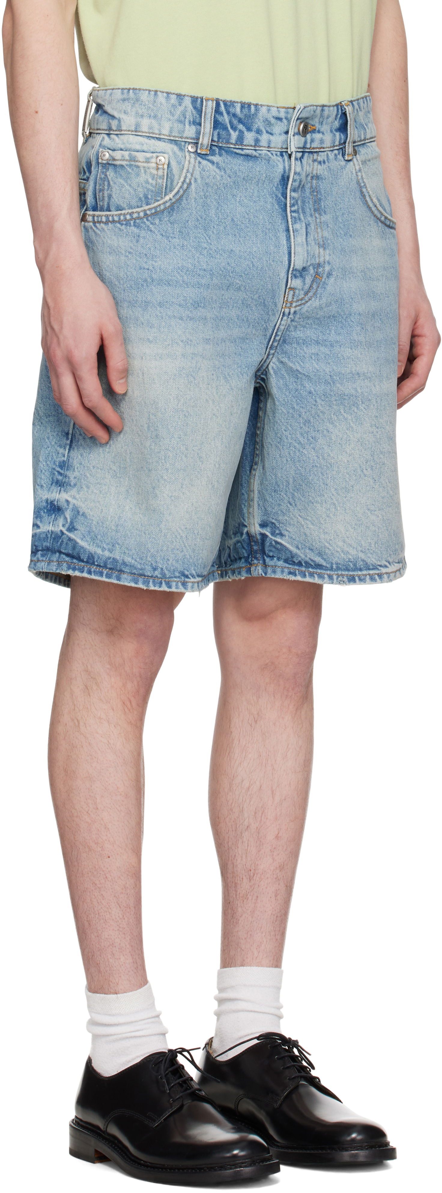Shorts Represent Clo Represent R10T Tailored Denim Shorts Blå | MLM61038, 1