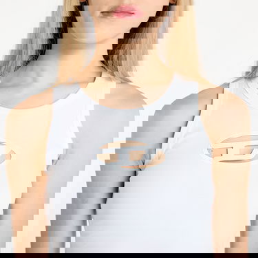 Linne Diesel T-Lynys-Od Cutout Tank Top Vit | A15703_0AFAA 100 White, 2