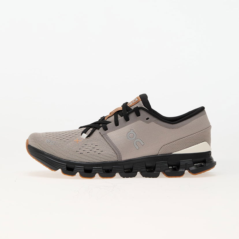 Löpning On Running Cloud X 4 Fog/ Black Grå | 3ME30042532
