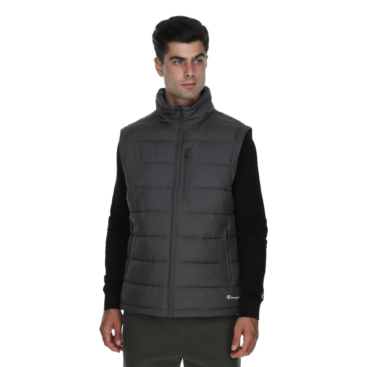 Väst Champion Puffer Vest Martin Grå | CHA253M501-31, 0