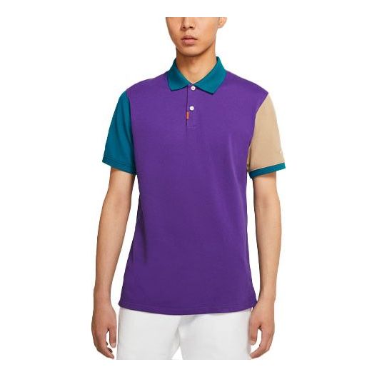 Polotröja Nike Slim Fit Breathable Short Sleeve Polo Purpur | CV2481-547, 0
