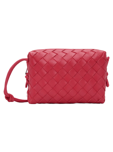 Midjeväska Bottega Veneta Mini Loop Camera Bag Rosa | 680254 V1G11