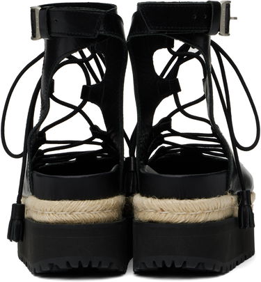 Skovård sacai Sacai Ghillie Heeled Sandals Svart | 25-07920, 1