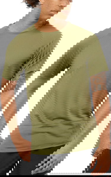 T-shirt Salomon Cross Run Tee Grön | lc2138700, 0