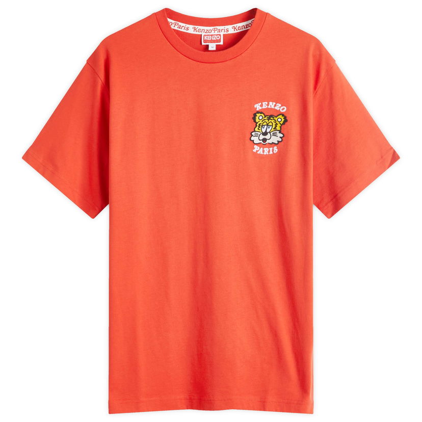 T-shirt KENZO Verdy Collection Embroidered Classic T-Shirt Orange | FF58TS4824SG-16