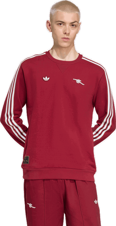 Sweatshirt adidas Performance Arsenal Terrace Icons Sweatshirt Röd | JM9397, 4
