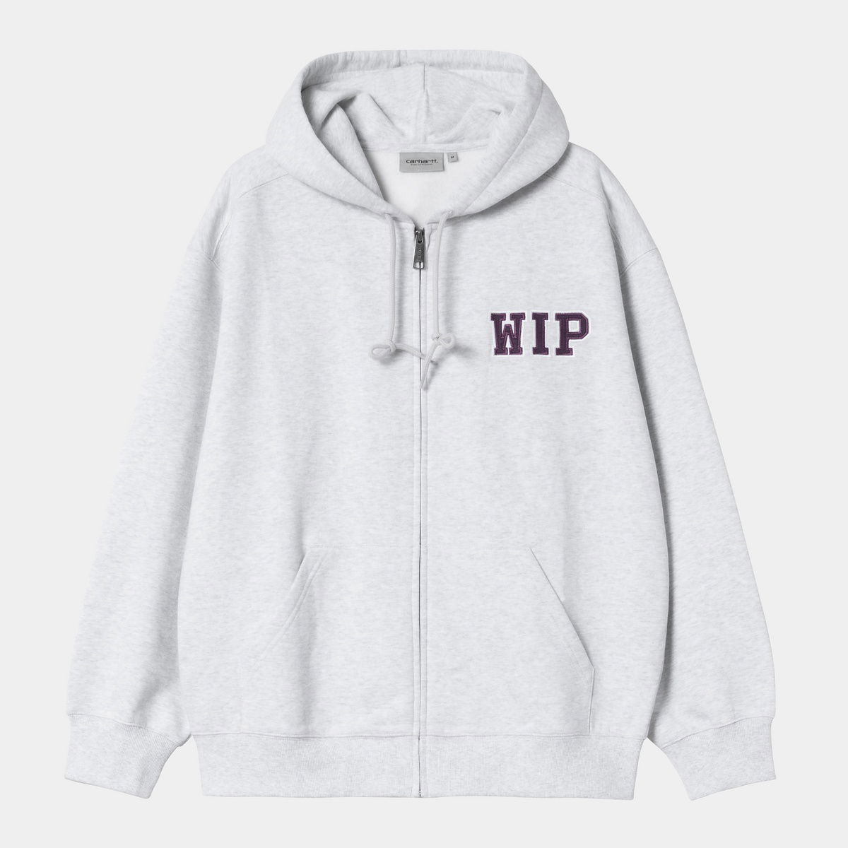 Sweatshirt Carhartt WIP Carhartt WIP Hooded Mini Wip Sweat Jacket Grå | I035619_8, 0