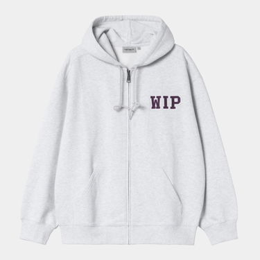 Sweatshirt Carhartt WIP Carhartt WIP Hooded Mini Wip Sweat Jacket Grå | I035619_8, 0