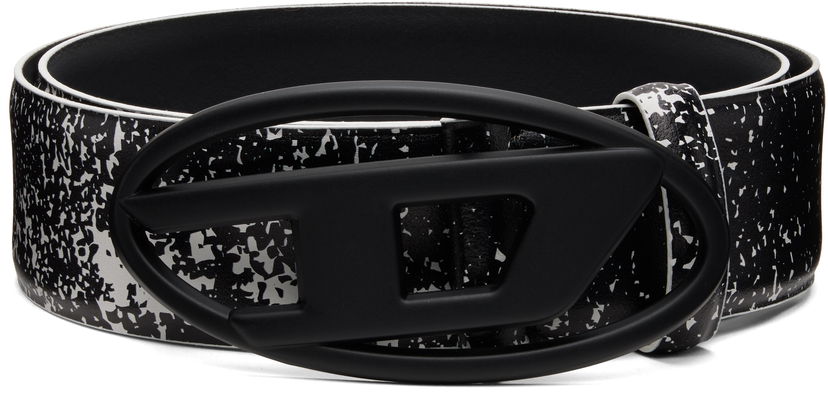 Bälten Diesel Splatter Pattern Oval Logo Buckle Belt Flerfärgad | X10133-P8236-T1003