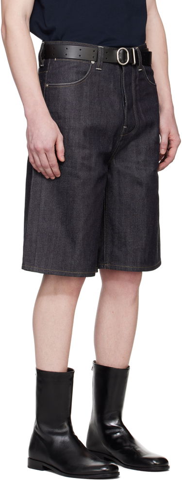 Shorts Jil Sander Jil Sander Raw Denim Shorts Blå | J23KA0110_J45041, 1