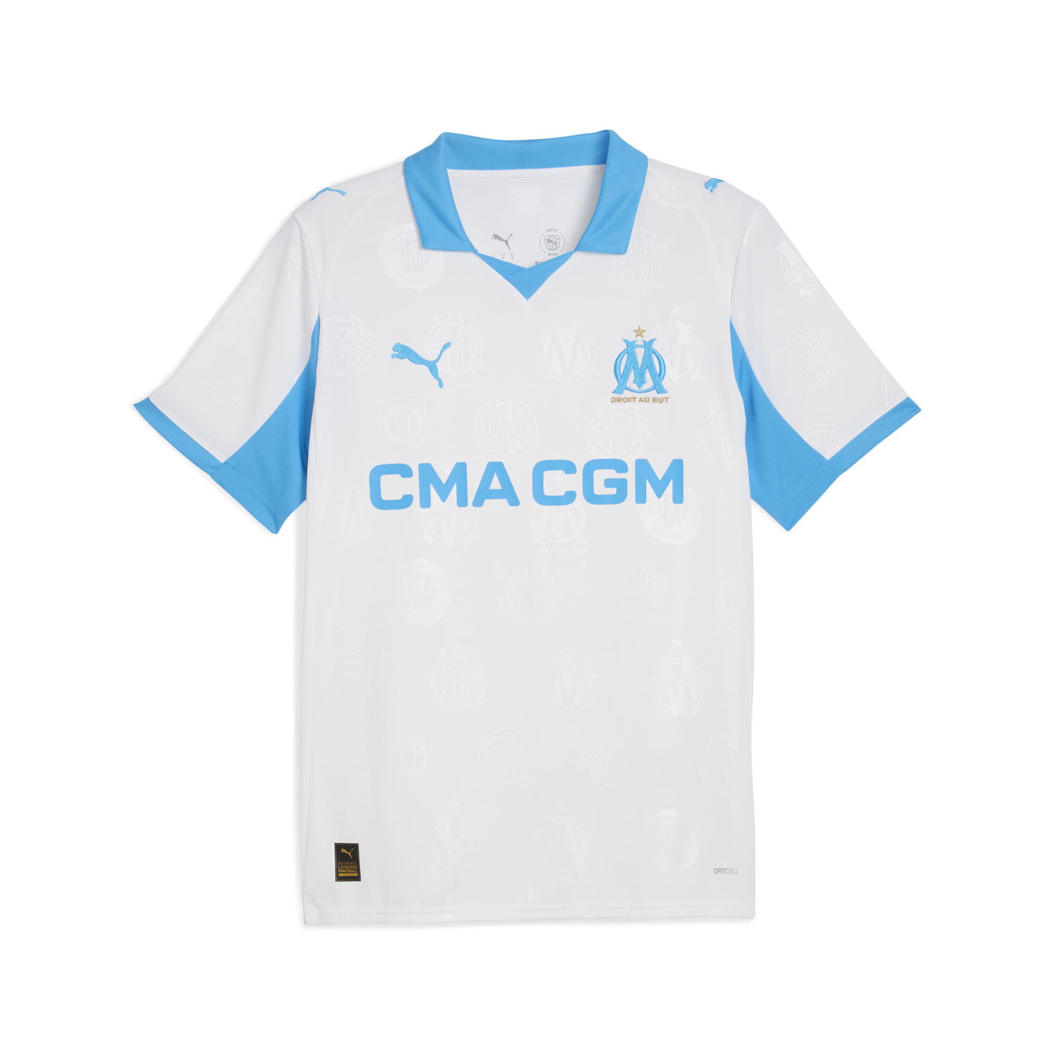 Jersey Puma Olympique de Marseille Home Jersey 25/26 Vit | 779801_01, 0