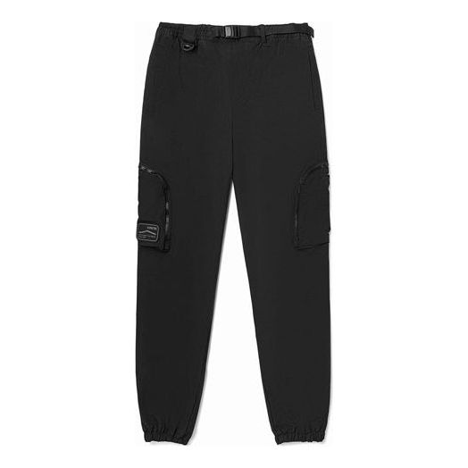Cargo byxor Vans Casual Woven Pants Svart | VN0A5H8PBLK