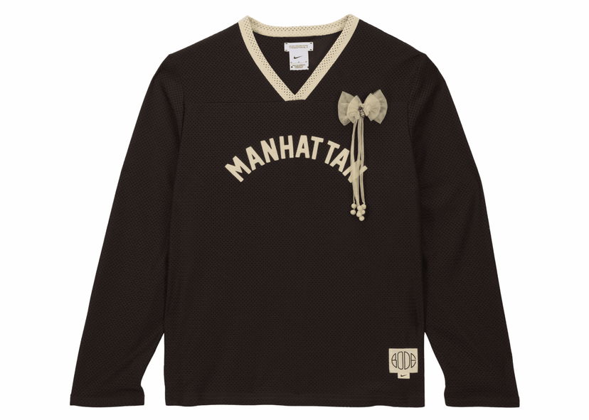 Sweater Nike BODE x Mesh Jersey Brown/Cream Svart | FJ8794-235