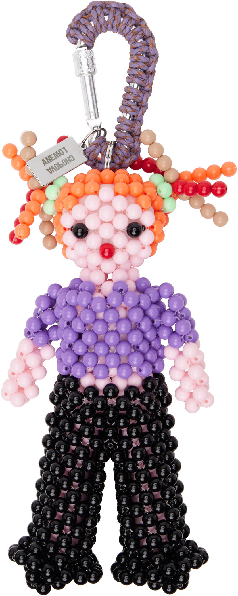 Nyckelringar Chopova Lowena Chopova Lowena Laura Beaded Doll Bag Charm Flerfärgad | 6605