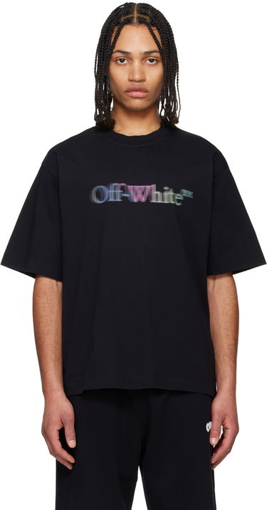 T-shirt Off-White Off-White Skate Short Sleeve T-Shirt Svart | OMAA120S25JER00M1084, 0