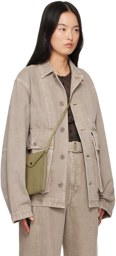 Jacka LEMAIRE Lemaire Boxy Denim Jacket Beige | OW306 LD1017, 1
