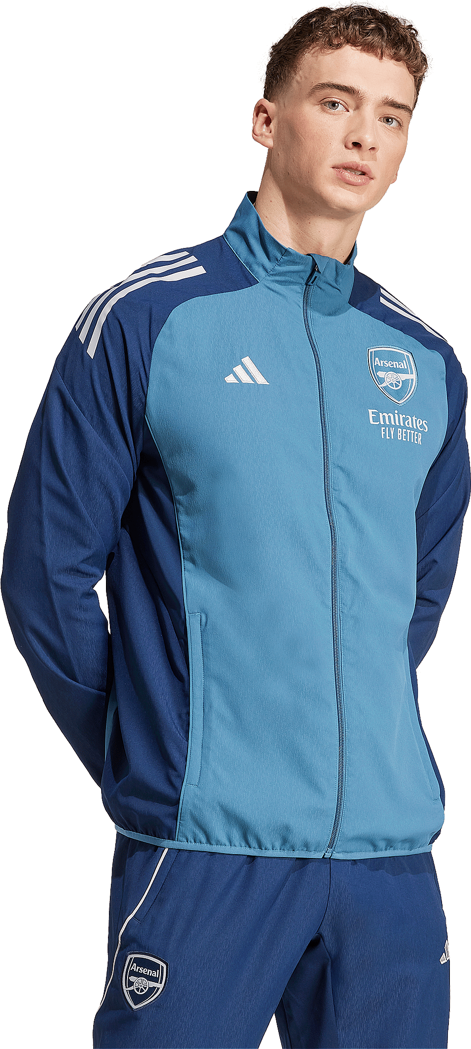 Jacka adidas Originals Arsenal FC Pre-Match Jacket 2025/26 Blå | jj1790, 1