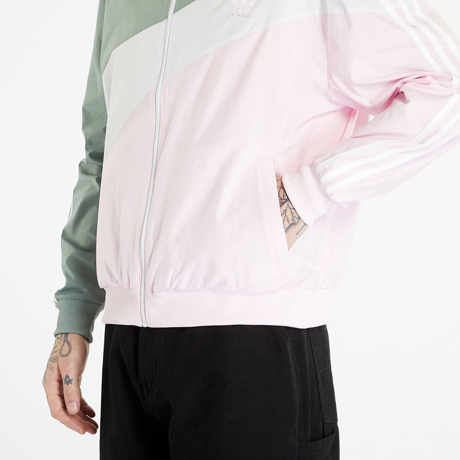 Jacka adidas Originals Swirl Woven Track Jacket Rosa | IC5552, 1