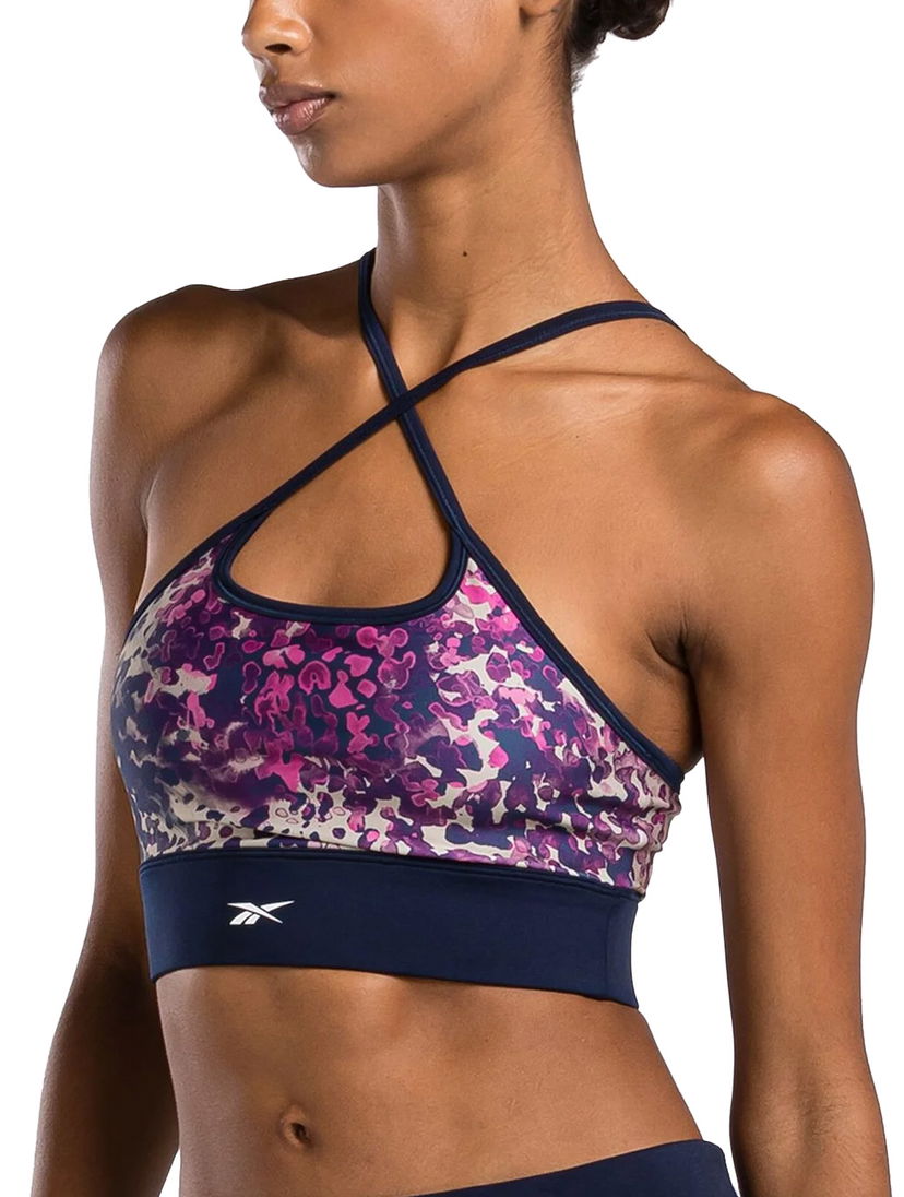 Behå Reebok Reebok Safari Print Sports Bra Flerfärgad | 100037690