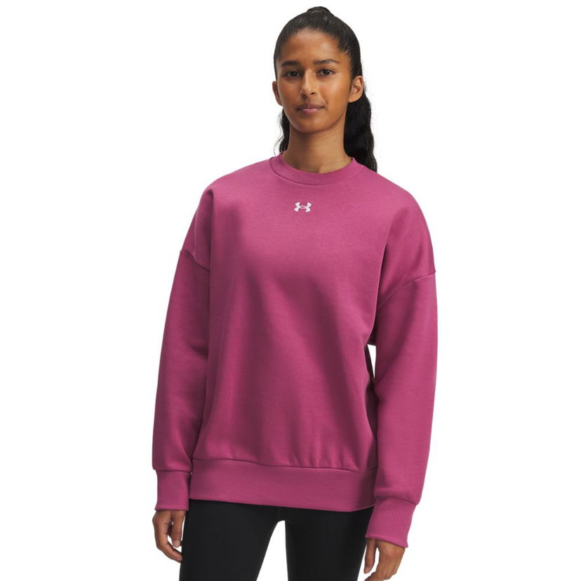 Sweatshirt Under Armour Under Armour Rival Oversized Fleece Sweatshirt Rosa | 1386463-659
