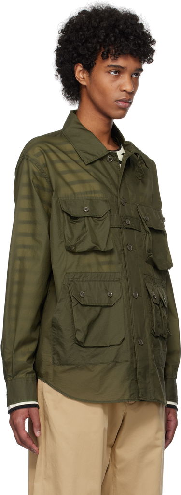 Skjorta Engineered Garments Engineered Garments Explorer Overshirt Grön | 25S1D037, 1