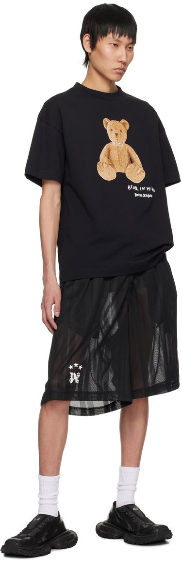 T-shirt Palm Angels Palm Angels 'Bear In Mind' T-Shirt Svart | PMAA001S25JER0051060, 3
