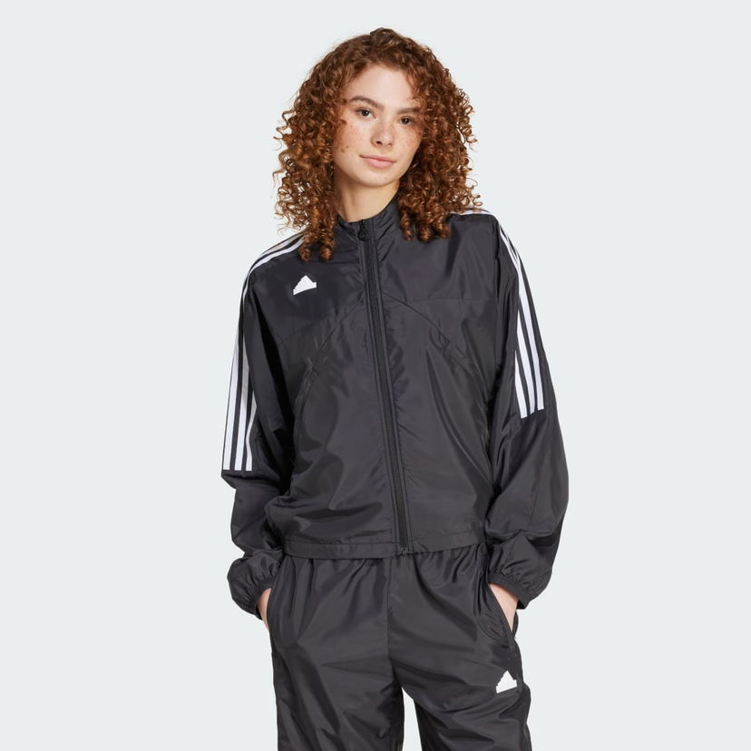 Vindjacka adidas Performance Tiro Cut 3-Stripes Summer Track Jacket Svart | IX3511