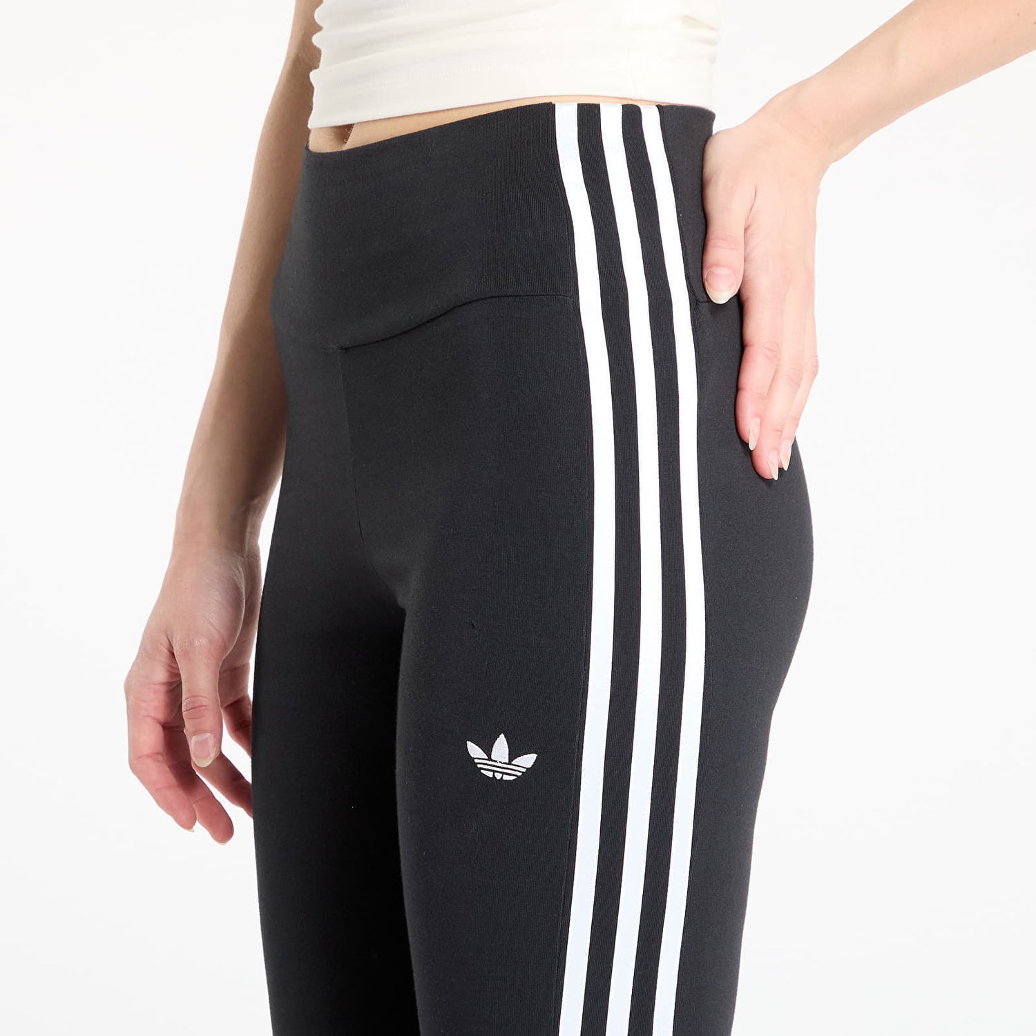 Damasker adidas Originals Adicolor 3-Stripes Leggings Svart | JX5242, 1