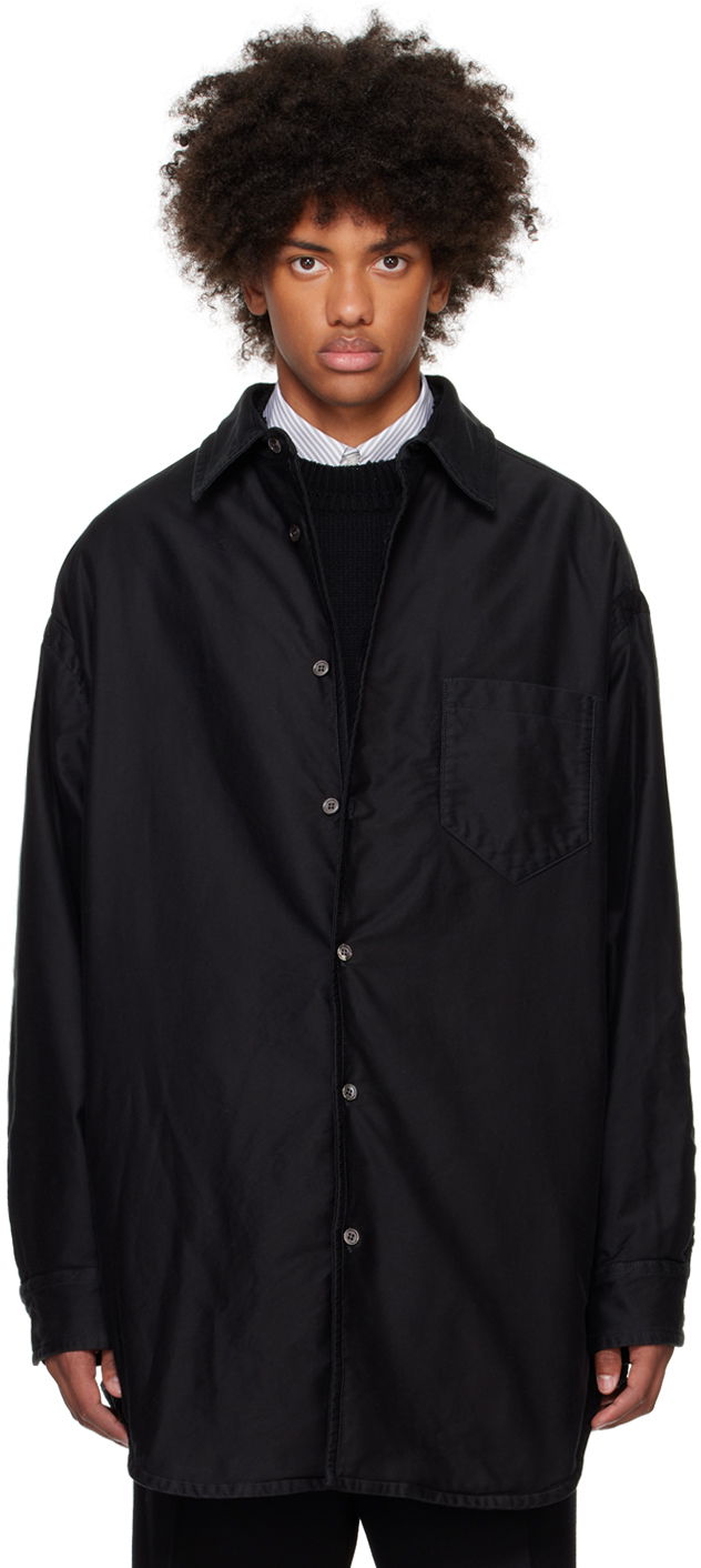 Skjorta Maison Margiela Padded Cotton Shirt Svart | S50DT0046 M35217
