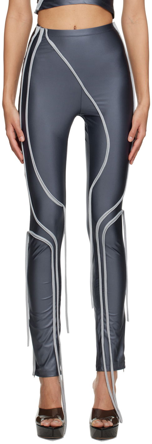 Damasker Ottolinger Ottolinger Strap Leggings Grå | 500303