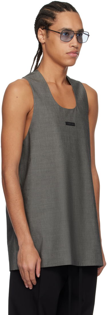 Linne Fear of God Fear of God Oxford Tank Top Grå | FGE250-503OXF, 1