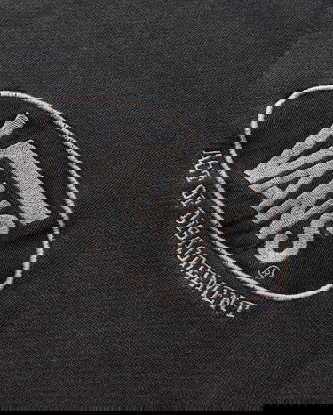 Sweatshirt Vans Act of Disagreement Oval Logo Hoodie Svart | VN000RPZEMQ1, 3