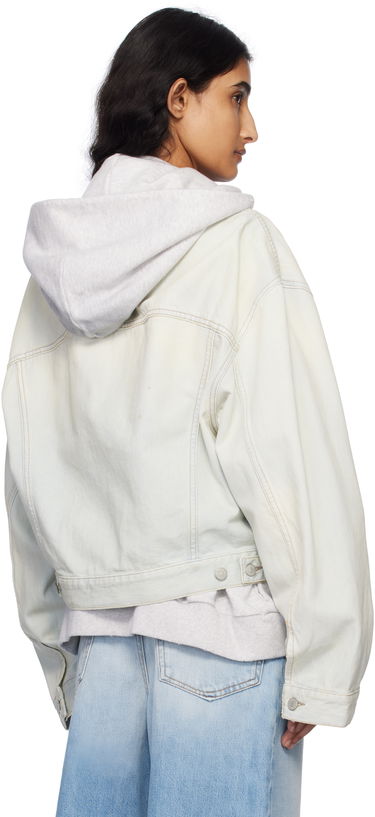 Jacka Acne Studios Acne Studios Relaxed Cropped Denim Jacket Blå | A90639-, 2