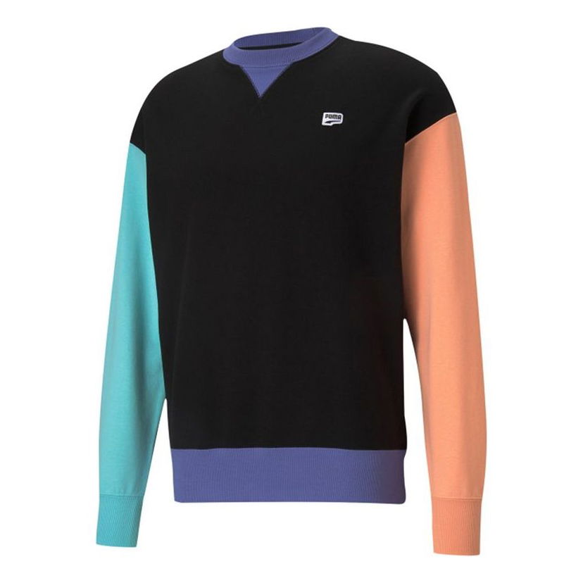 Sweater Puma Graphic Crew Logo Printed Sweater Flerfärgad | 531426-51