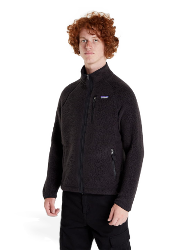Sweatshirt Patagonia Retro Pile Jacket Svart | 22801 BLK