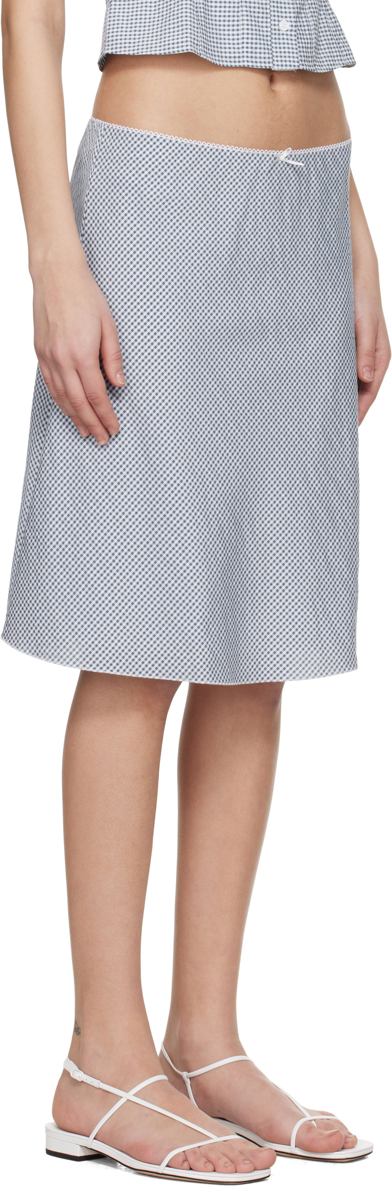 Kjol GUIZIO Guizio Paloma Midi Skirt Grå | S25338W152, 1