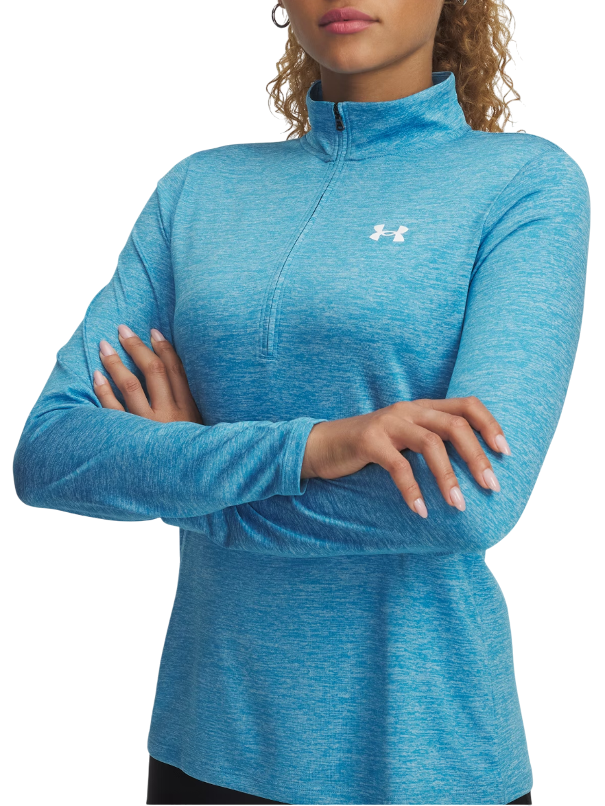 Sweatshirt Under Armour Under Armour Tech 1/2 Zip Sweatshirt Blå | 1384225-452, 0