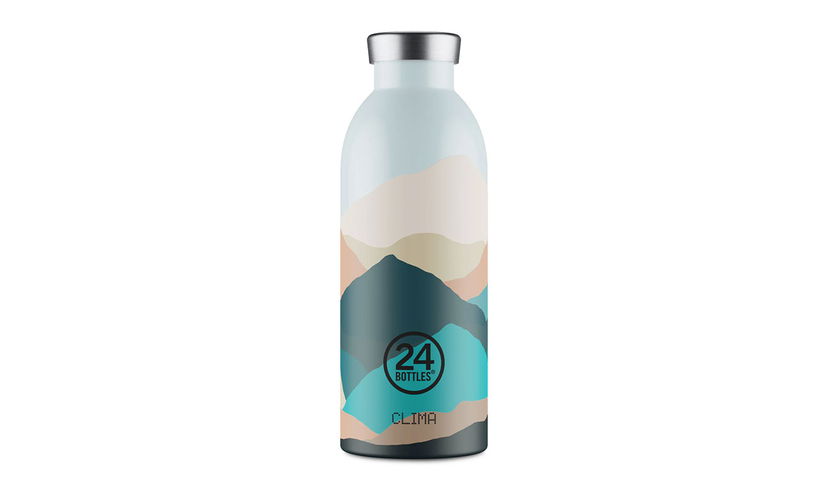 Dricksflaska 24Bottles New Clima Bottle Mountains 500 ml Flerfärgad | CB_050_1857