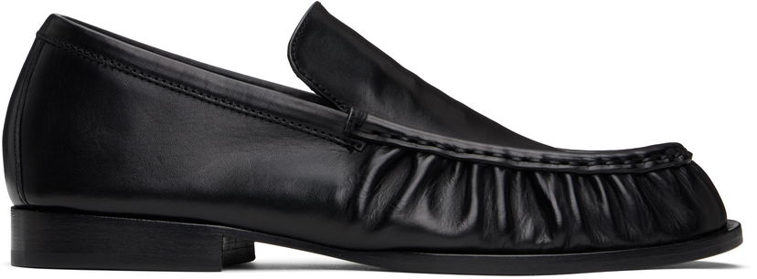 Kläder Dries Van Noten Dries Van Noten Leather Loafers Svart | WS251-1277-109